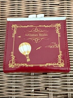 Shag Wear Adventure Stories Hot Air Balloon Vegan Faux Leather Wallet